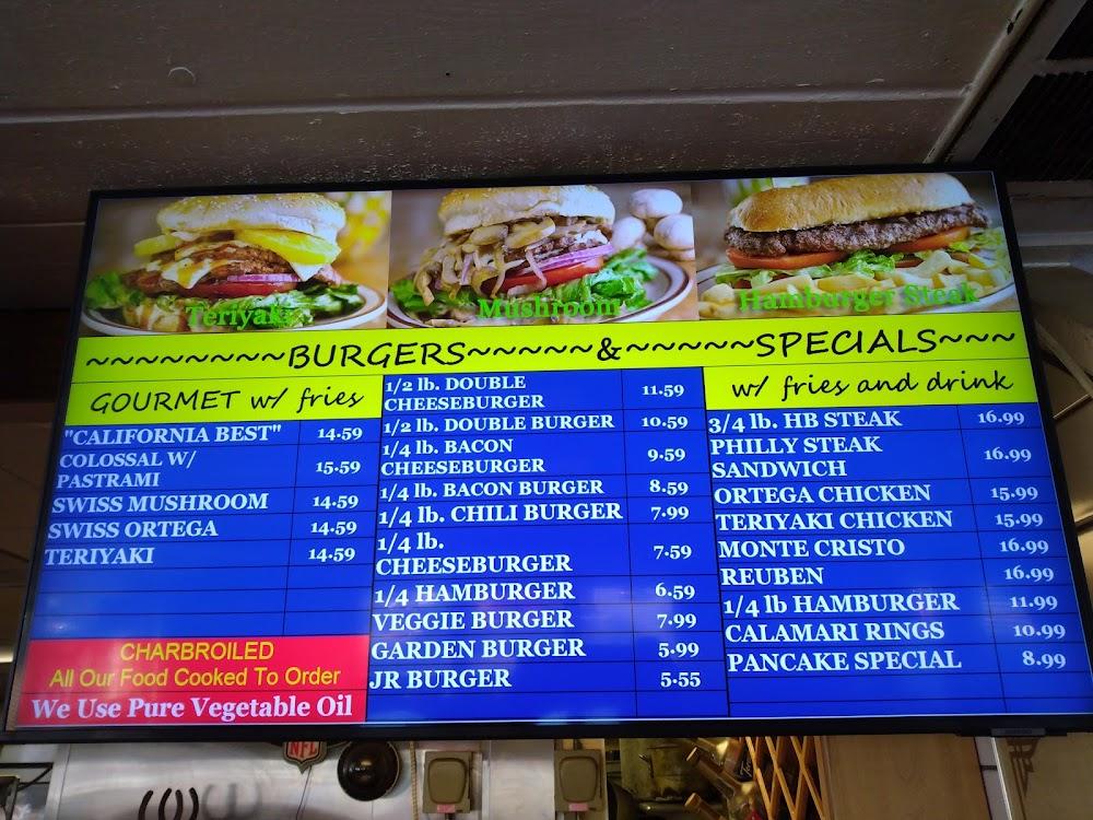 California Burgers Menu image 1