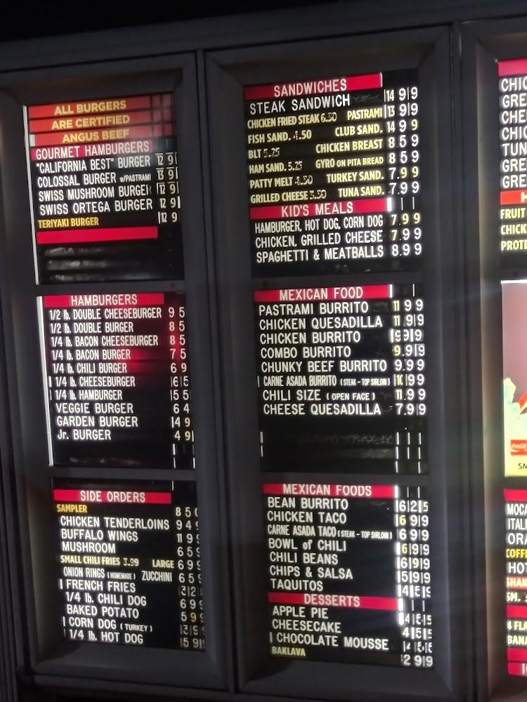 California Burgers Menu image 4